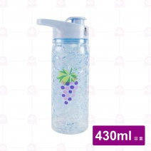 【KOM】雙層冰晶杯(藍) 430cc