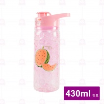 【KOM】雙層冰晶杯(粉) 430cc