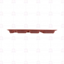 長餐盤 紅 37x25.5xH3cm