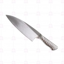 白鐵雞肉刀(白鐵柄) 19.5cm