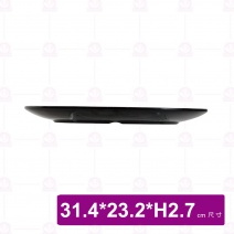 【台灣美耐】WH312 橢圓盤金采  (10入/盒)