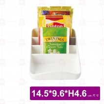 【台灣美耐】6407茶包咖啡擺架 14.5x9.5x4cm(12入/盒)