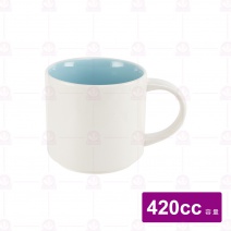 繽紛馬克杯 天使藍Φ杯口9.78.8x底8.4cm