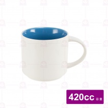 繽紛馬克杯 淺藍Φ杯口9.78.8x底8.4cm