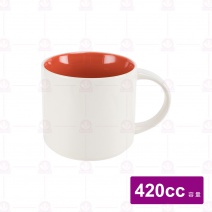 繽紛馬克杯 紅色Φ杯口9.78.8x底8.4cm