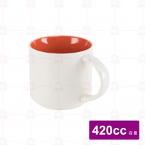 繽紛馬克杯 紅色Φ杯口9.78.8x底8.4cm