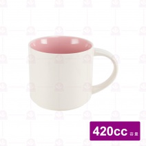 繽紛馬克杯 天使粉Φ杯口9.78.8x底8.4cm