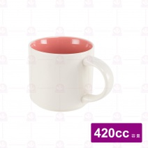 繽紛馬克杯 深粉紅Φ杯口9.78.8x底8.4cm