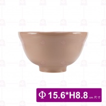 丼飯碗 咖啡色 Φ15.6x8.8x底6.2cm