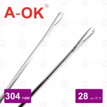 【A-OK】#304燒烤夾 28cm