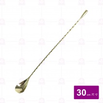 水滴型攪拌匙  金色 30cm