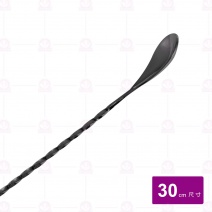 水滴型攪拌匙 黑色 30cm