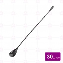 水滴型攪拌匙 黑色 30cm