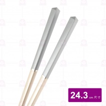 【菊川本味】雙色塑鋼筷24.3cm (5雙入/包)