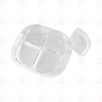 HO-106B-2 四方透明底盤30x26xh3cm