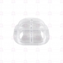HO-106B-2 四方透明底盤30x26xh3cm