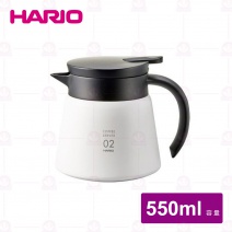【日本HARIO】VHS-60W 咖啡壺-白 550ml