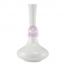 【全國磁器】白色花瓶 H13cm