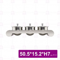 304#調味架 3頭  50.5x15.2xH7cm
