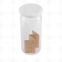 SK923矽膠密封罐-白 Φ9xH23cm/1400ml