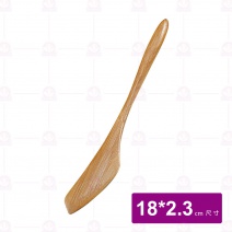 【菊川本味】竹奶油刀-炭化18x2.3cm