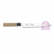 【六協刀具】生魚片刀(橡膠手柄傳統)-鉬釩鋼 24cm
