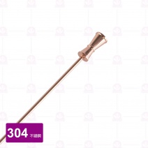 水果針#304 量杯型 玫瑰金 12cm