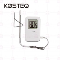 【KOSTEQ】長線型料理電子溫度計 白/TKO-102WH