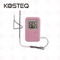 【KOSTEQ】長線型料理電子溫度計  粉/TKO-102PK