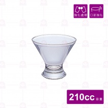 【日本ADERIA】強化寬口甜點杯 10.2x9.2cm (6入/盒)