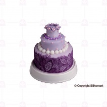【三能Silikomart】#自然蕾絲糖模 40x20x0.18cm