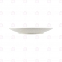 日 9吋丸皿  白灰彩