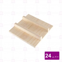 銅片手鍋台製(玉子燒)木蓋 24cm  B02392