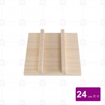 銅片手鍋台製(玉子燒)木蓋 24cm  B02392