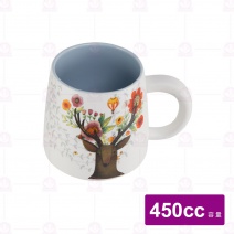 【大同磁器】FA0019 馬克杯-天燈藍450cc