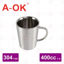 【A-OK】#304美式咖啡杯 400cc