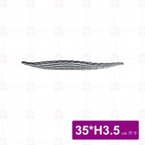 窯燒格紋方盤-黑 FL-0733-BK