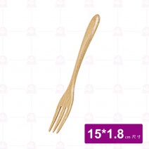 【菊川本味】竹小叉-炭化15x1.8cm