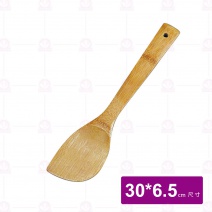 【菊川本味】炭化斜口料理匙 30x6.5cm