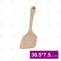 【菊川本味】品味櫸木鍋鏟(無漆)30.5x7.5cm