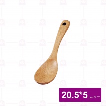 【菊川本味】山毛櫸木平杓-小20.5x5cm