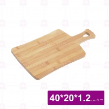 【菊川本味】竹PIZZA板-長方凹邊