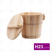 【菊川本味】木飯桶(含蓋)-8寸(3斤)