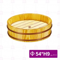 【菊川本味】壽司桶-1.8尺/H9cm(塑枯)