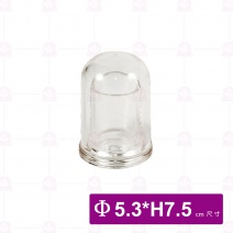 【菊川本味】透明牙籤罐(圓凸)5.3xH7.5cm