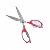 76364 廚房剪刀-紅 (日本製) 厚2.3mm