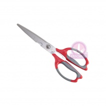 76364 廚房剪刀-紅 (日本製) 厚2.3mm