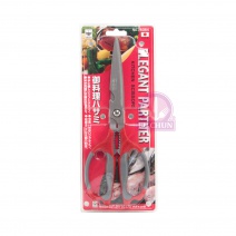 76364 廚房剪刀-紅 (日本製) 厚2.3mm