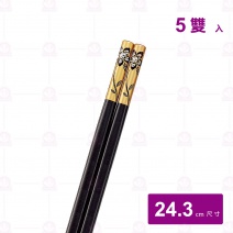 【菊川本味】塑鋼箸蘭花-金鑽81號 (5雙入/包)