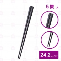 【菊川本味】風雅PBT筷-五角平頭 (5雙入/包)